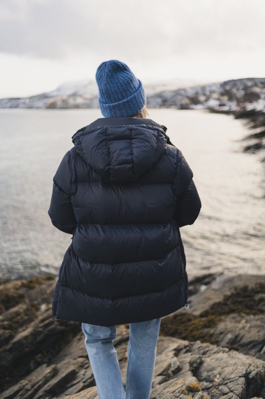 Sol Down Jacket Navy 