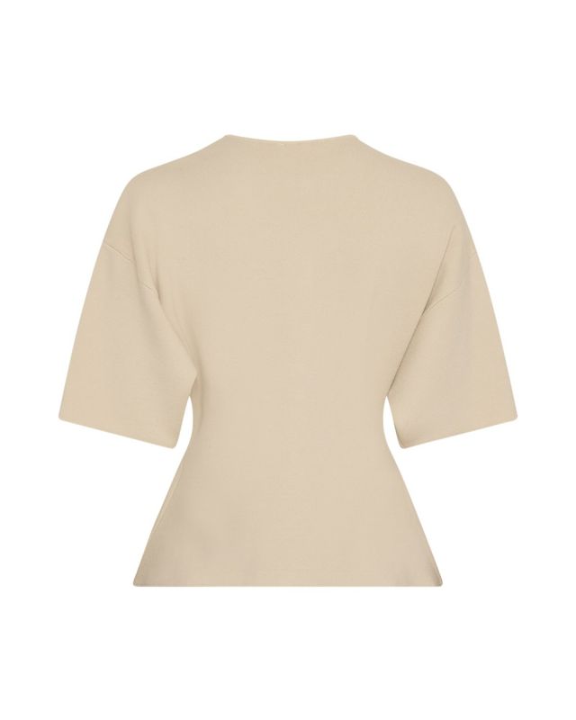 Mirielle East 2/4 Cardigan Bleached Sand