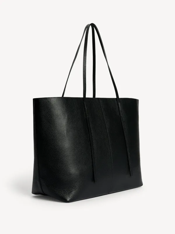 Abilla Leather Tote Black 