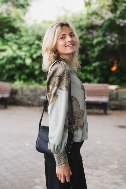 Hovedbilde Massima Misty Orchid Blouse Smoke Green 