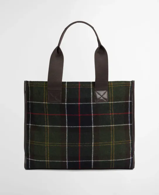 Hovedbilde Turnberry Tartan Tote Bag Olive 