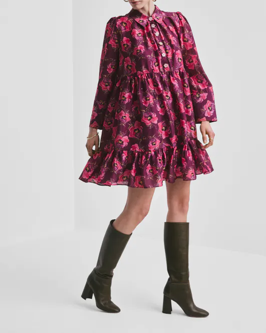 Hovedbilde Striped Organza Shirt Dress Romace 