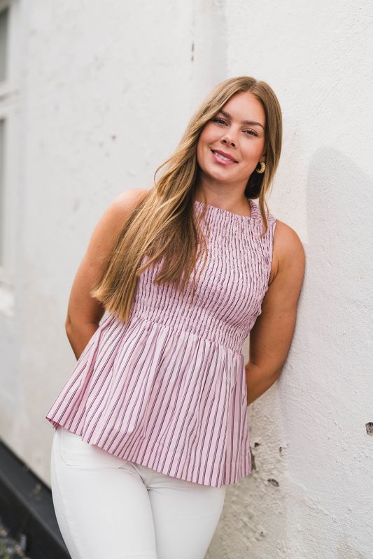 Belladonna Top Stripe Lolly Stripe 