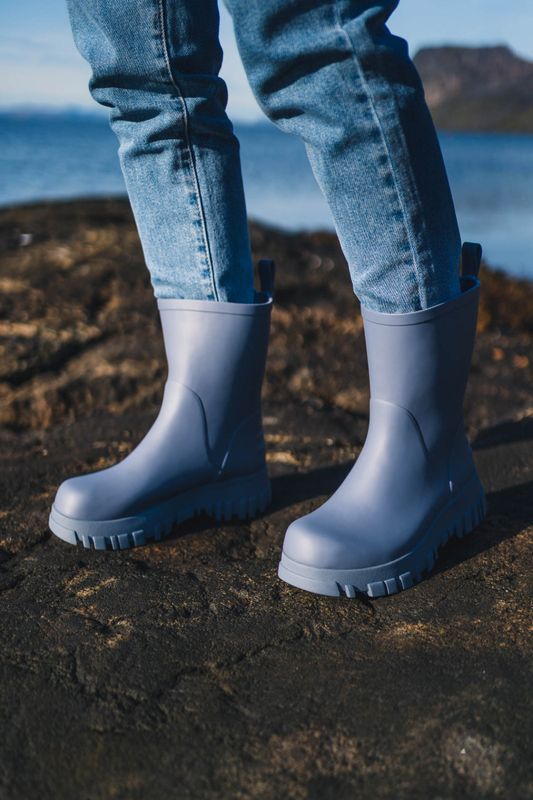 Sognsvann Low Rubber Boots Blue