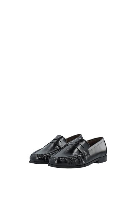 Hovedbilde Carma Penny Loafer Faux Leather Black Pratia 