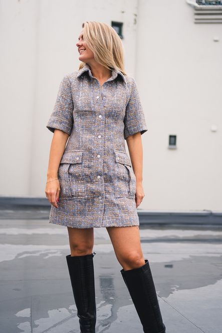 Hovedbilde Lilje Dress Silver Mink 