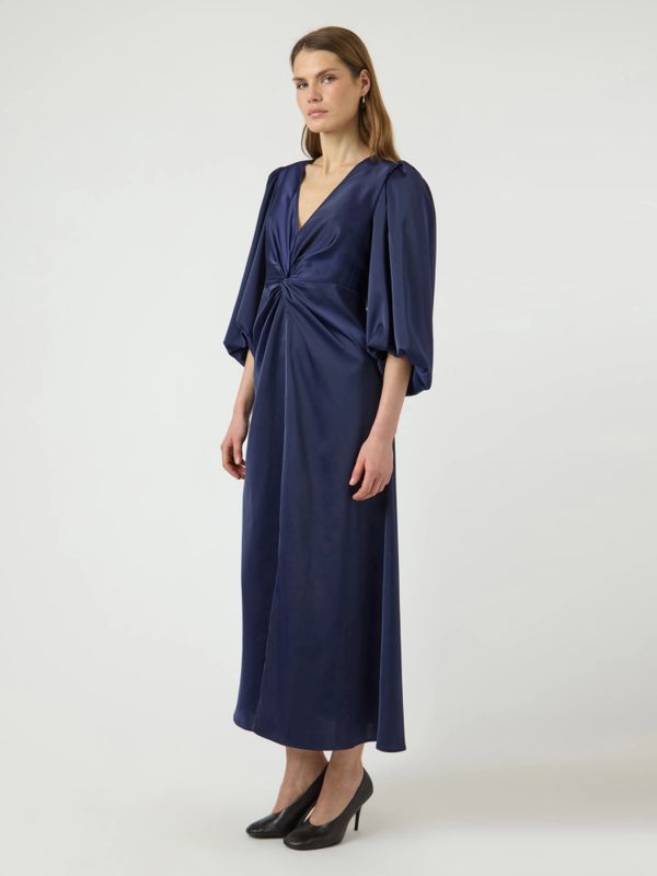 Thea 3/4 Long Dress Evening Blue 