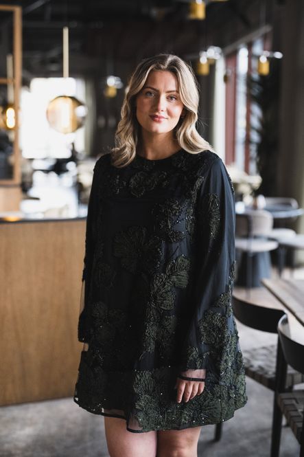 Hovedbilde Flouing LS Dress Black 