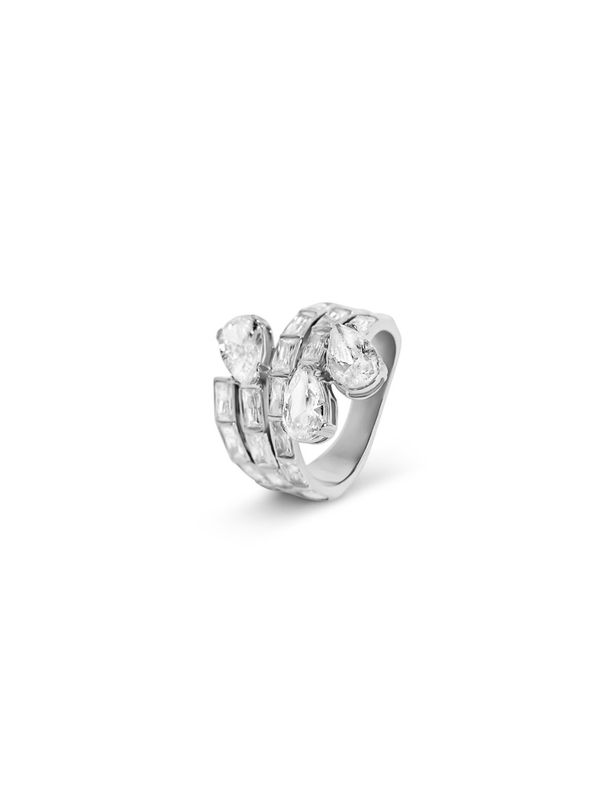 Duet Opus Ring Silver 
