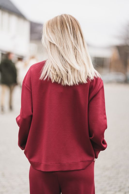 Gida Vincent Sweatshirt Cabernet