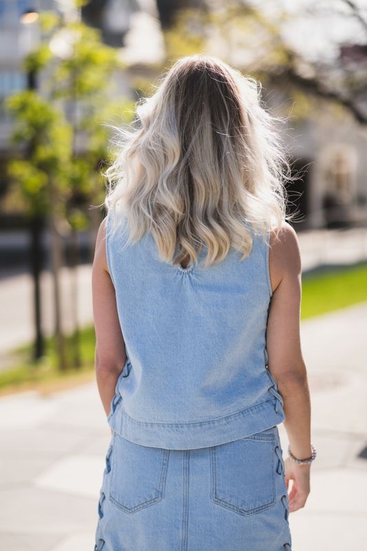 Svetlana Braid Top Blue 