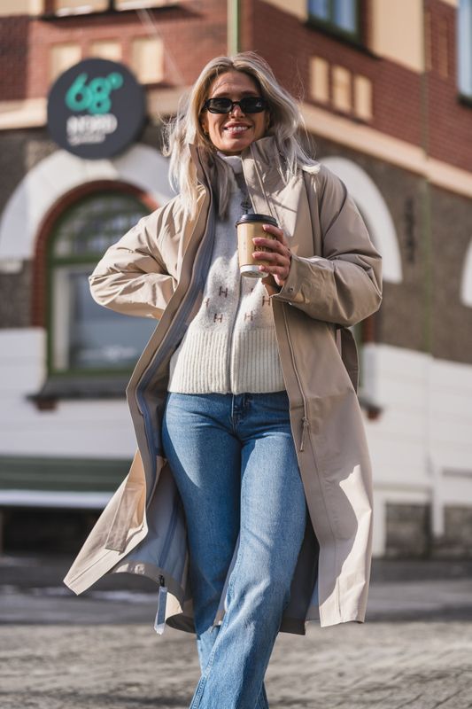 Vik Coat Beige 