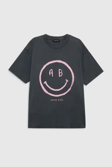 Hovedbilde Cade Tee Smiley Washed Grey 
