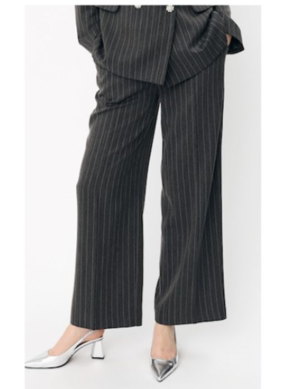 Mancycras Pants Grey Stripe 