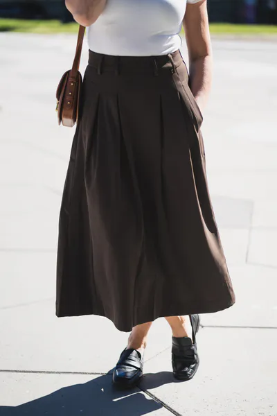 Hovedbilde Anya Pleat Skirt Mocca 
