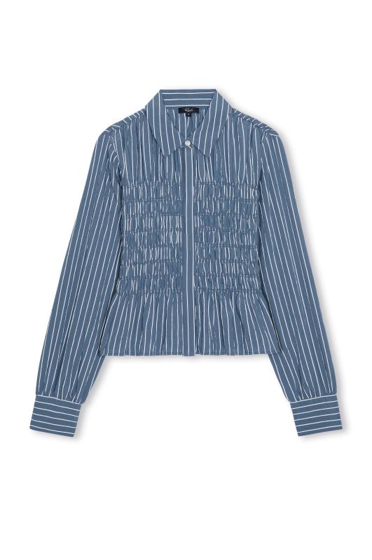 Bradshaw Washed Indigo Stripe 