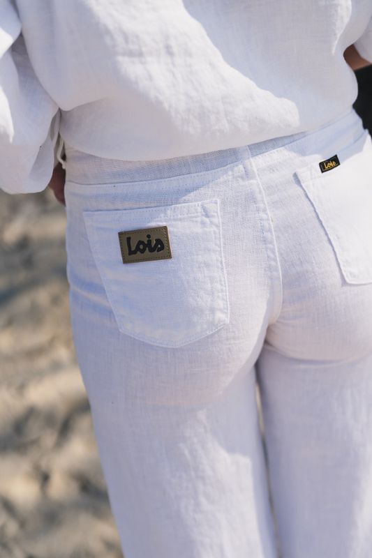 Culotte Linen Colour White 