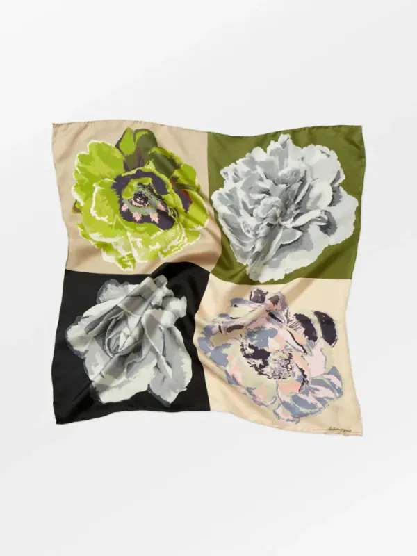 Perulia Twill Sia Scarf Sphagnum Green 