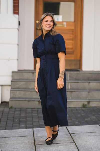 Hovedbilde Baia Poplin Dress Navy 