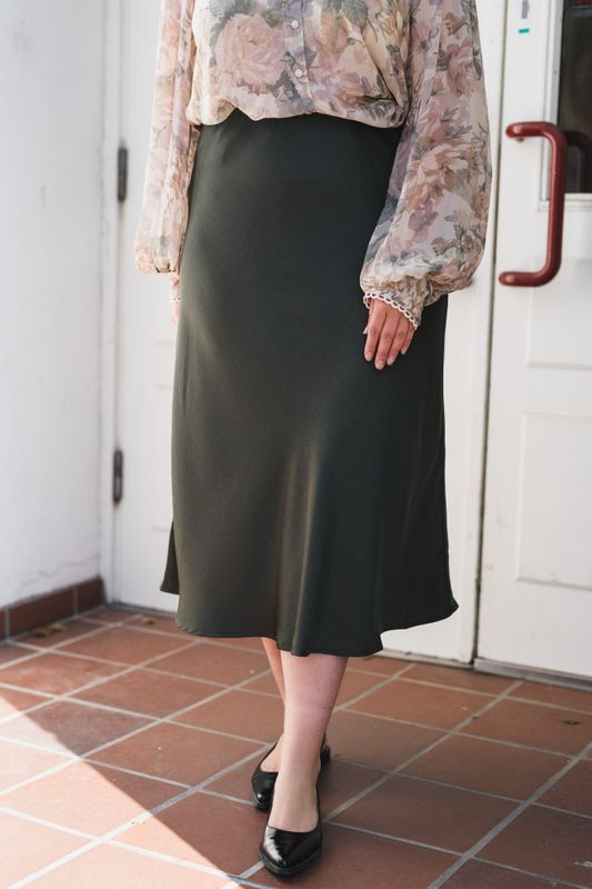 Bovary Skirt Deep Green 