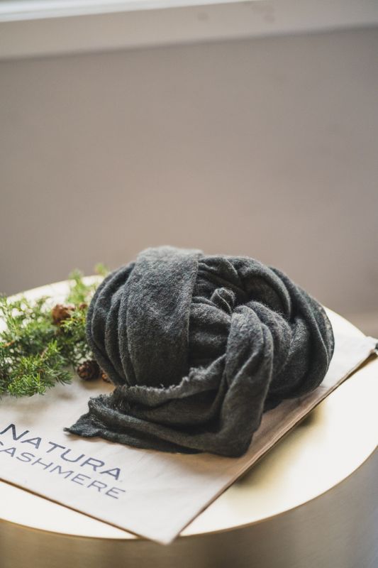 Luxury Scarf Medium Green