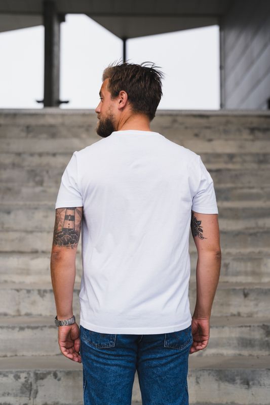 SS Patch Logo Tee White 