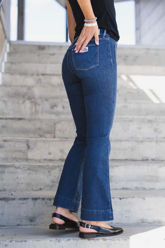 Flare Dark Wash 