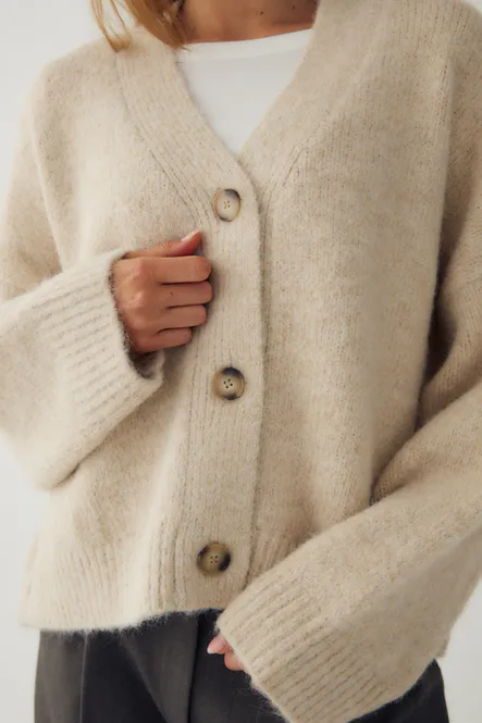 Hovedbilde Laiana Knit Cardigan Beige