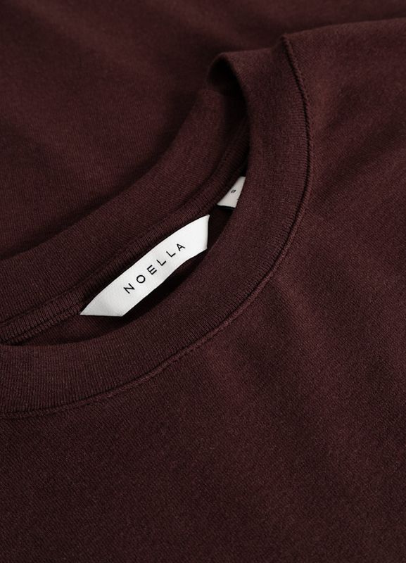 Lidie LS Top Burgundy Melange 