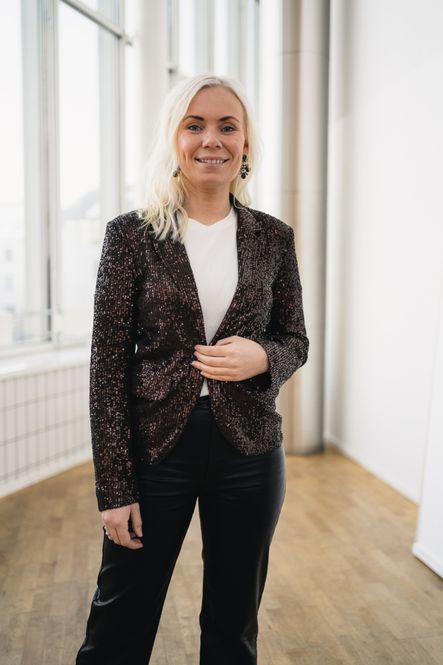 Hovedbilde Darina Blazer Mole Metallic