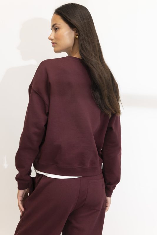 Mara Sweatshirt Deep Plum 