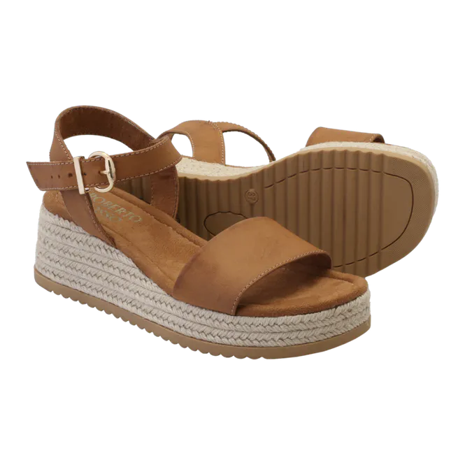 Hovedbilde Lili Wedge Cognac