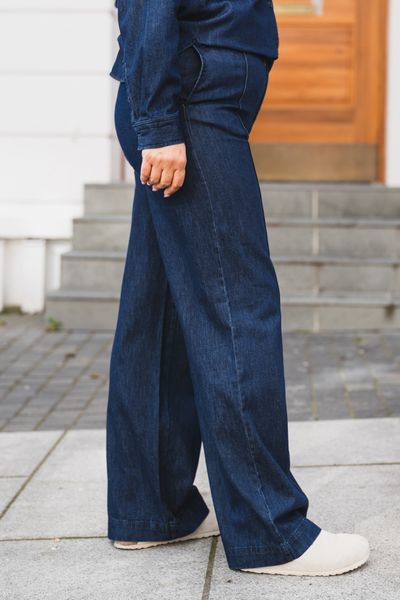 Hovedbilde Sarana Pants Rinse Blue Denim 