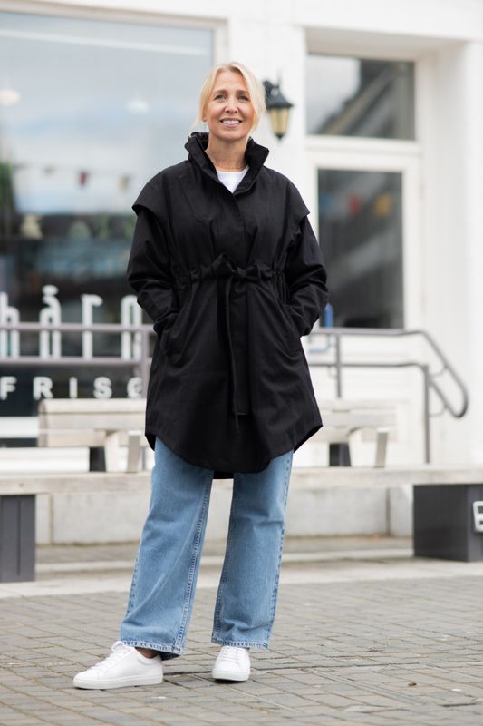 Monsun Coat New Black 