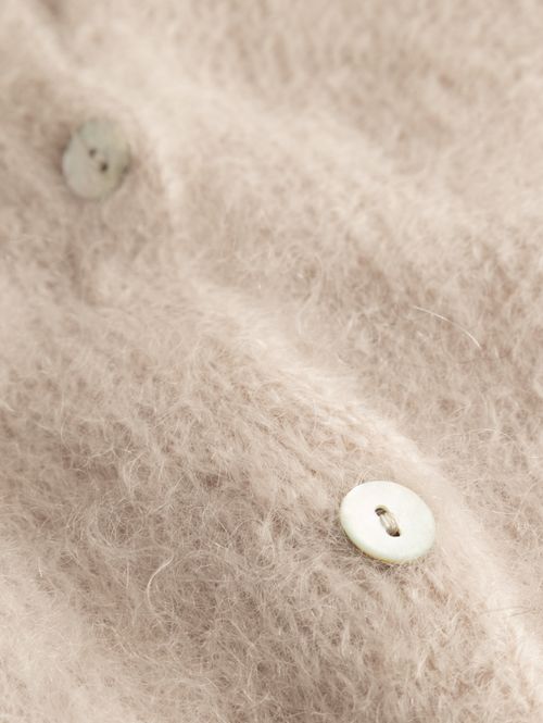 Hovedbilde Kae Mohair Cardigan Oyster 