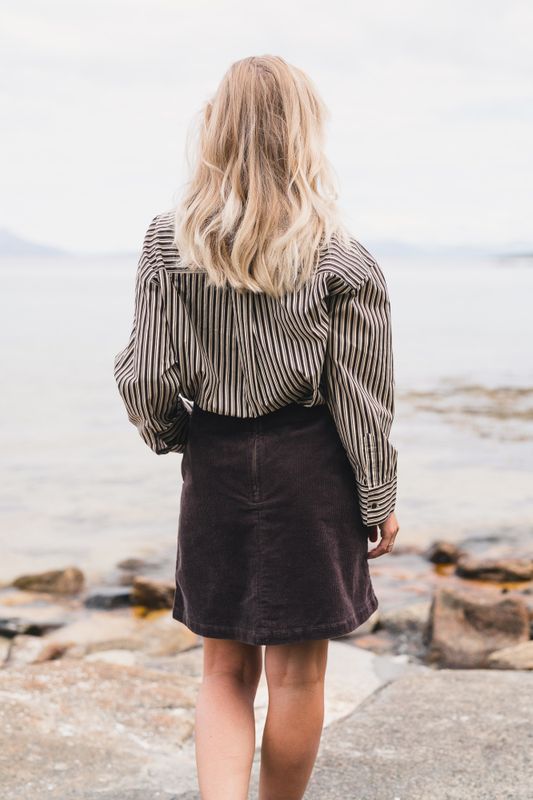 Ida Maja Shirt STP B Coffee/Oat 