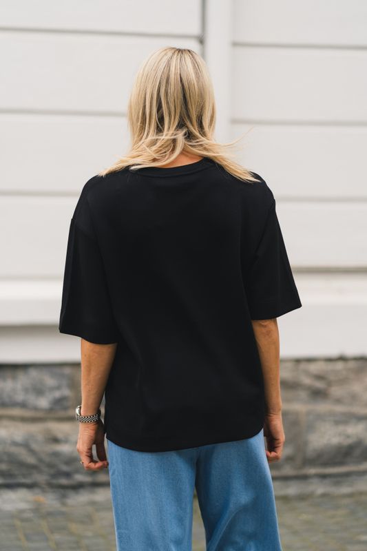 Pannie Oversize T-Shirt Black