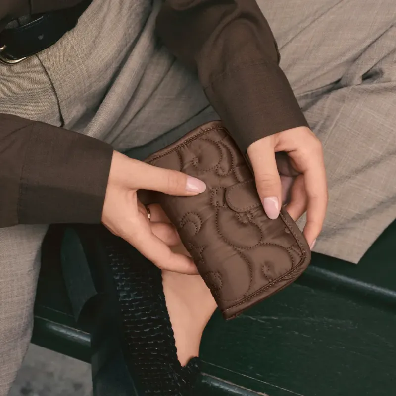 Jewelry Clutch Brown 