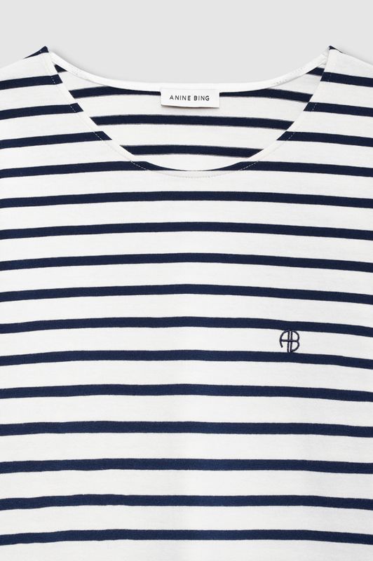 Newton Tee Anine Bing Navy Stripe 