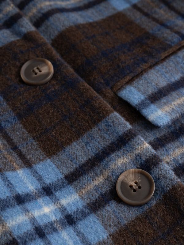 Jaci Coat Daliyah Blue Check 