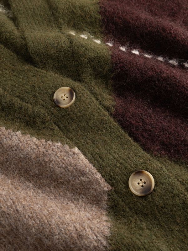 Laiana Knit Cardigan Avocado Green Mix 