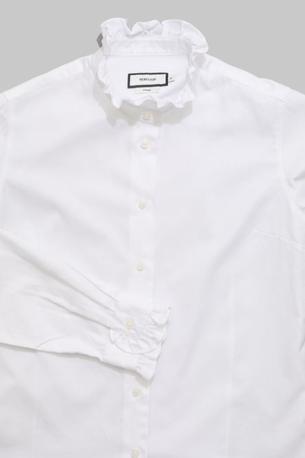Hovedbilde Juliette Herringbone Shirt White 