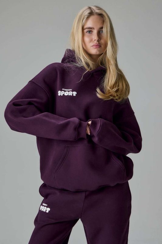 Winter Edition Hoodie Plum 