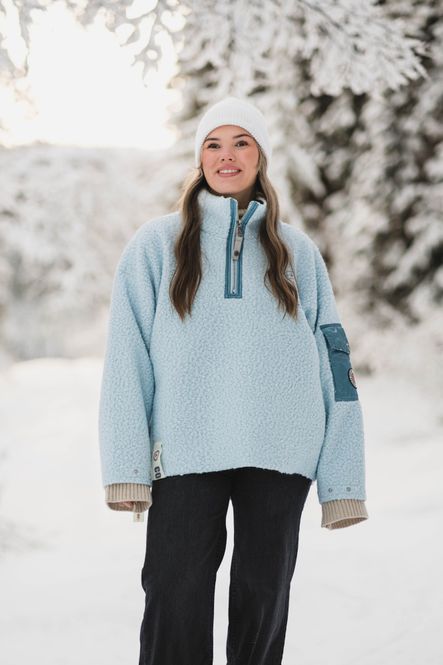 Hovedbilde Nini Half Zip Light Blue 