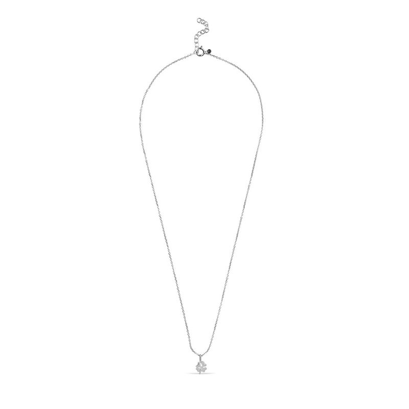 Four-Leaf Clover Necklace Silver 