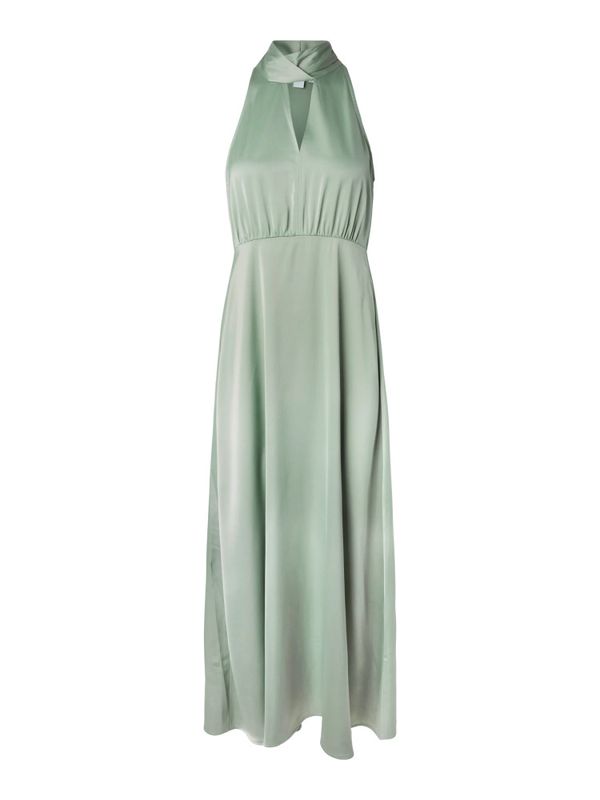 Thea SL Maxi Dress Green Milieu 