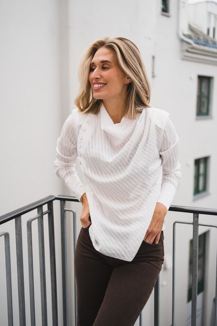 Hovedbilde Senne Button Blouse White 