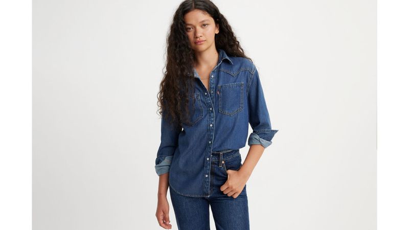 Teodora Western Shirt Air Space 