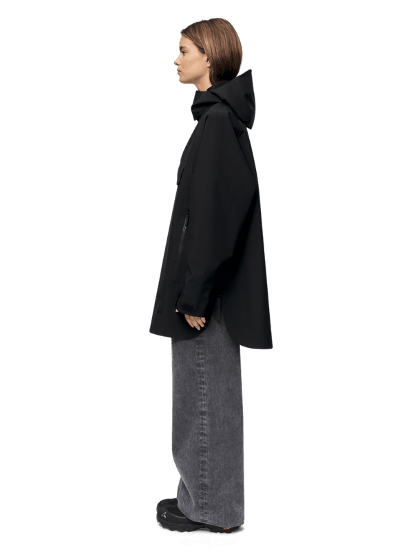 Voss Poncho Black 
