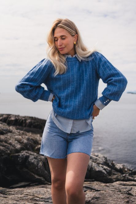 Hovedbilde Amalie Puff Pullover Quiet Harbor 